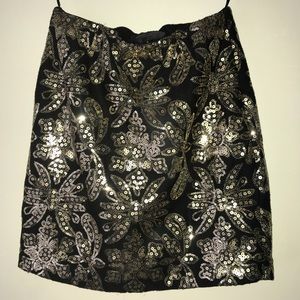 SOLD🎉 Romeo+Juliette Couture Sequined Mini Skirt